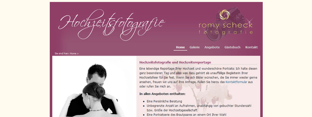 Website auf Basis TYPO3 CMS