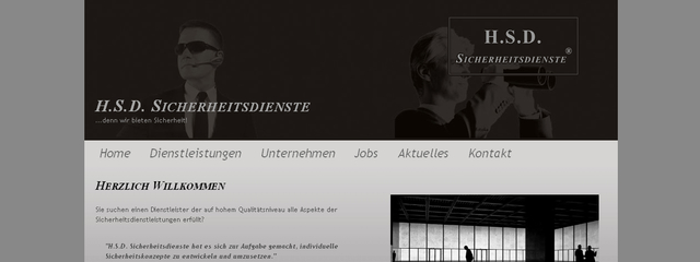 Website auf Basis HTML / CSS