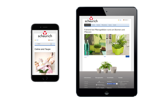 Responsive Design (Optimiert für mobile Geräte)